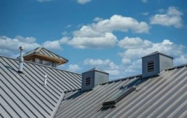 SGS Tested 24ga Standing Seam Metal Roof for Safe Building Applications
